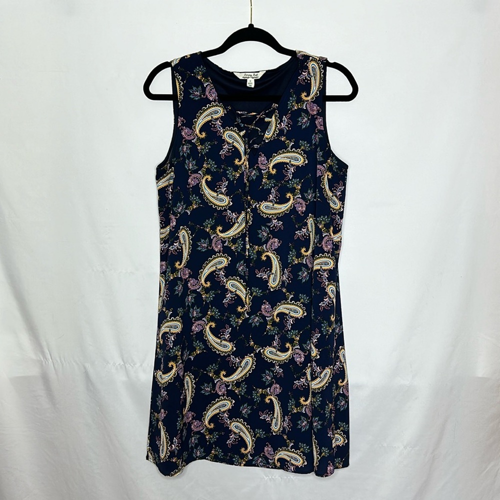 Like New Paisley Print Sleeveless Dress